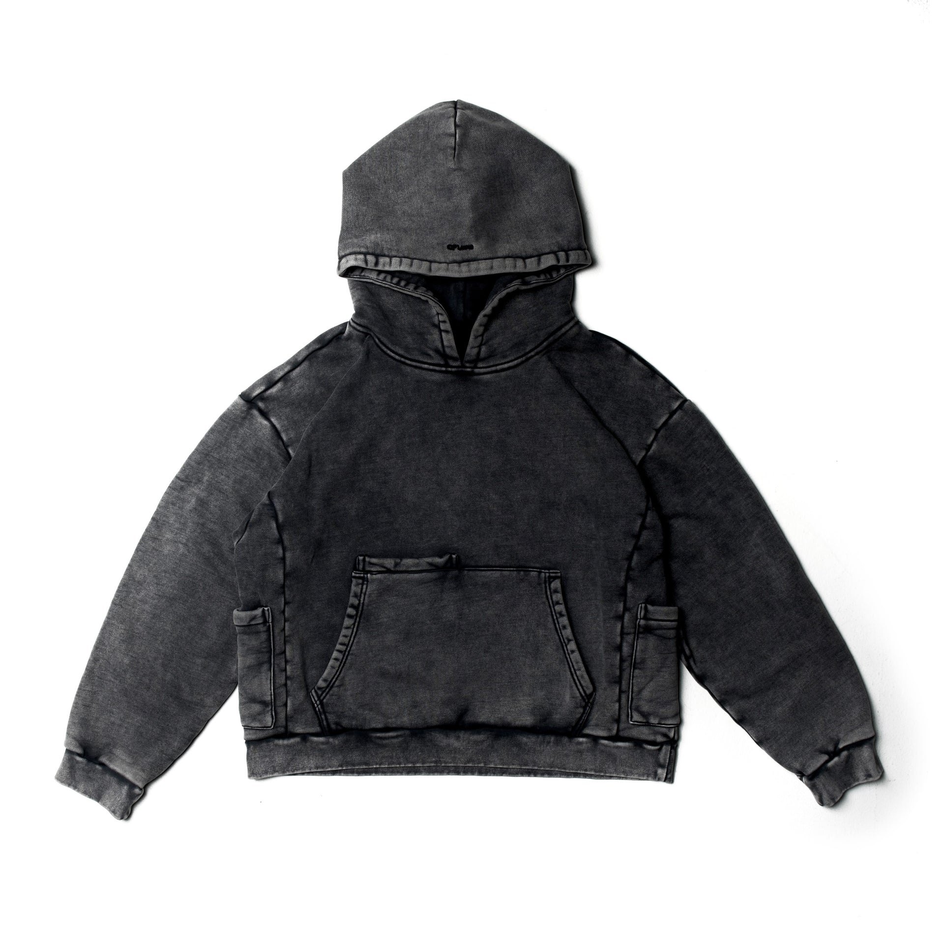 CARPENTER HOODIE (BLACK)