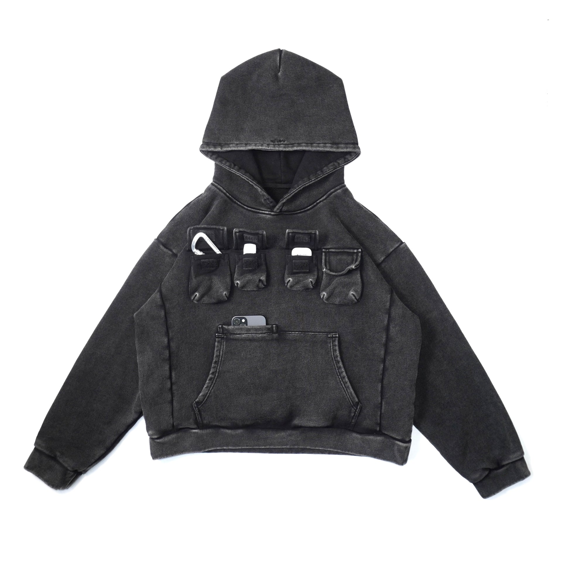 UTILITY HOODIE (BLACK)