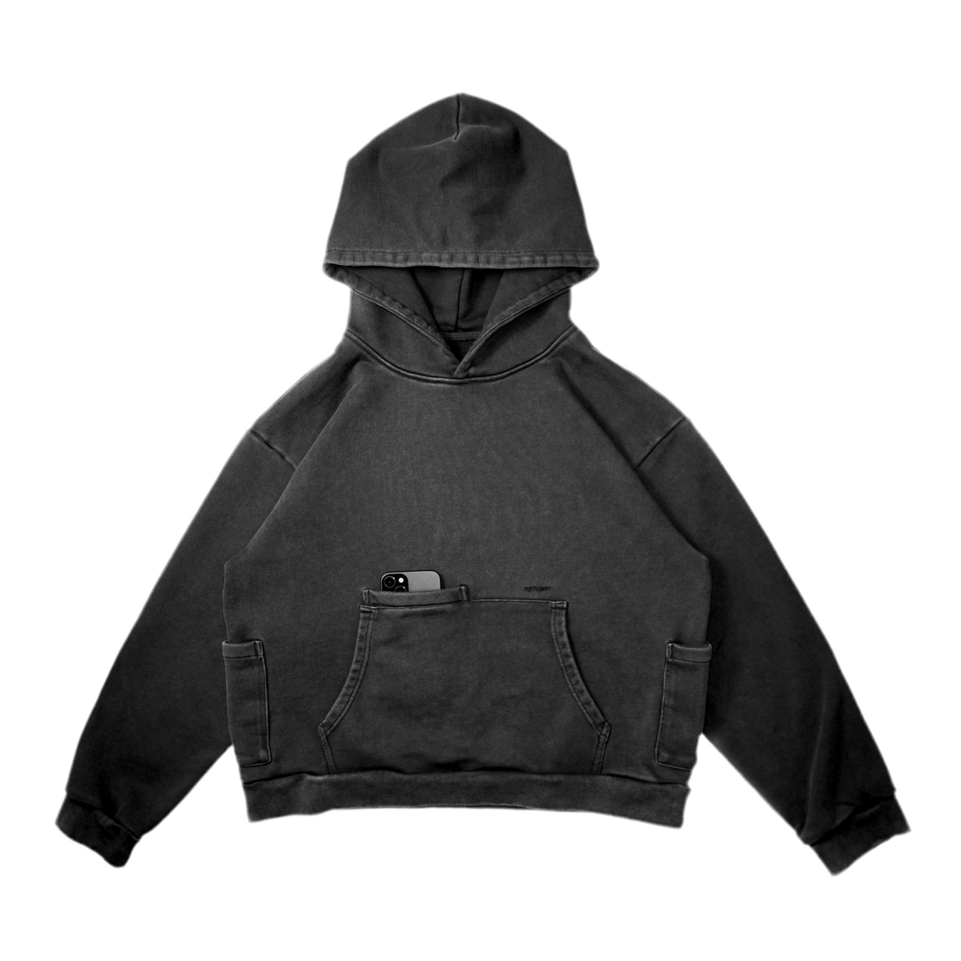 Ver.02 CARPENTER HOODIE (BLACK)