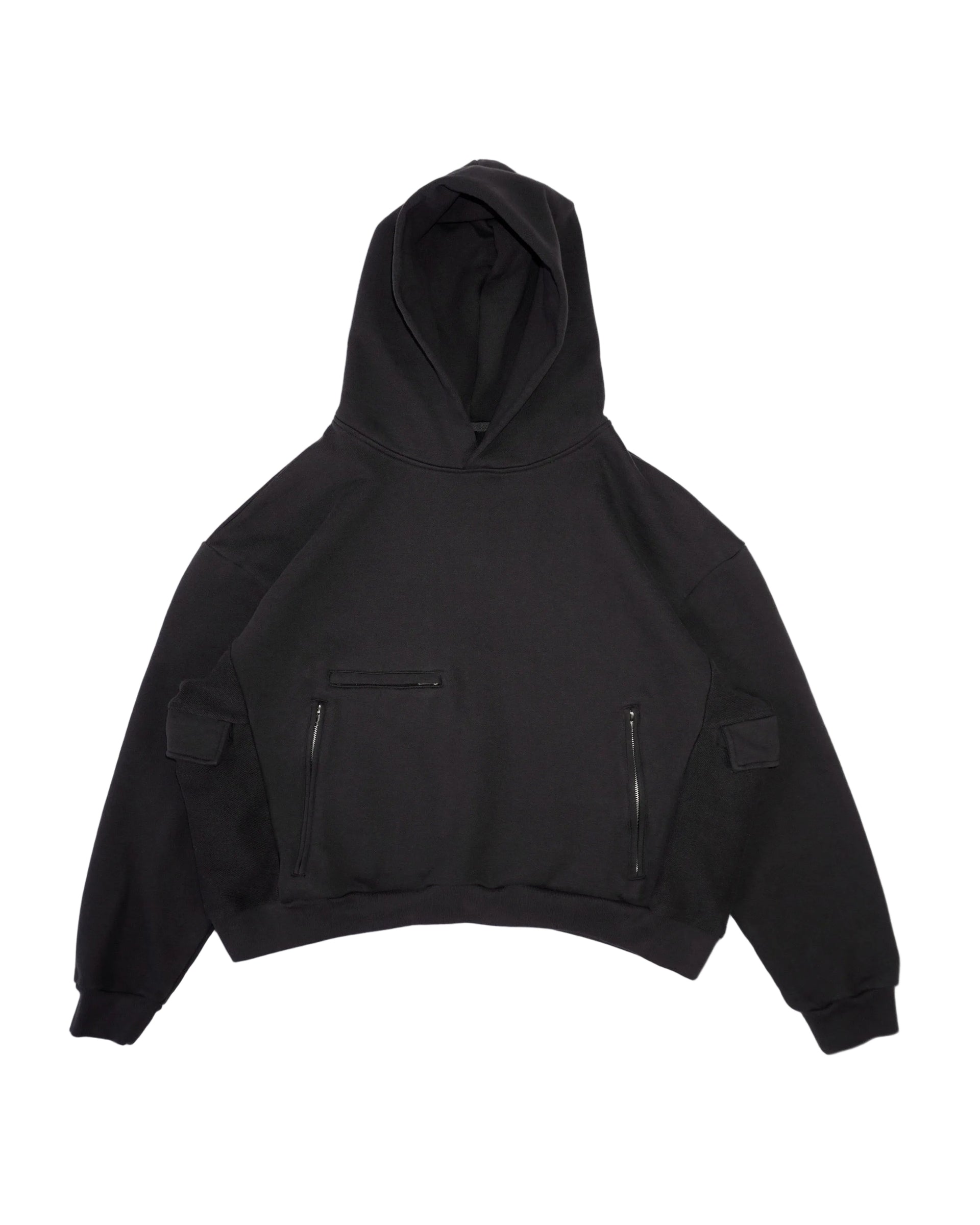 SAFE POCKET HOODIE (CHARCOAL)