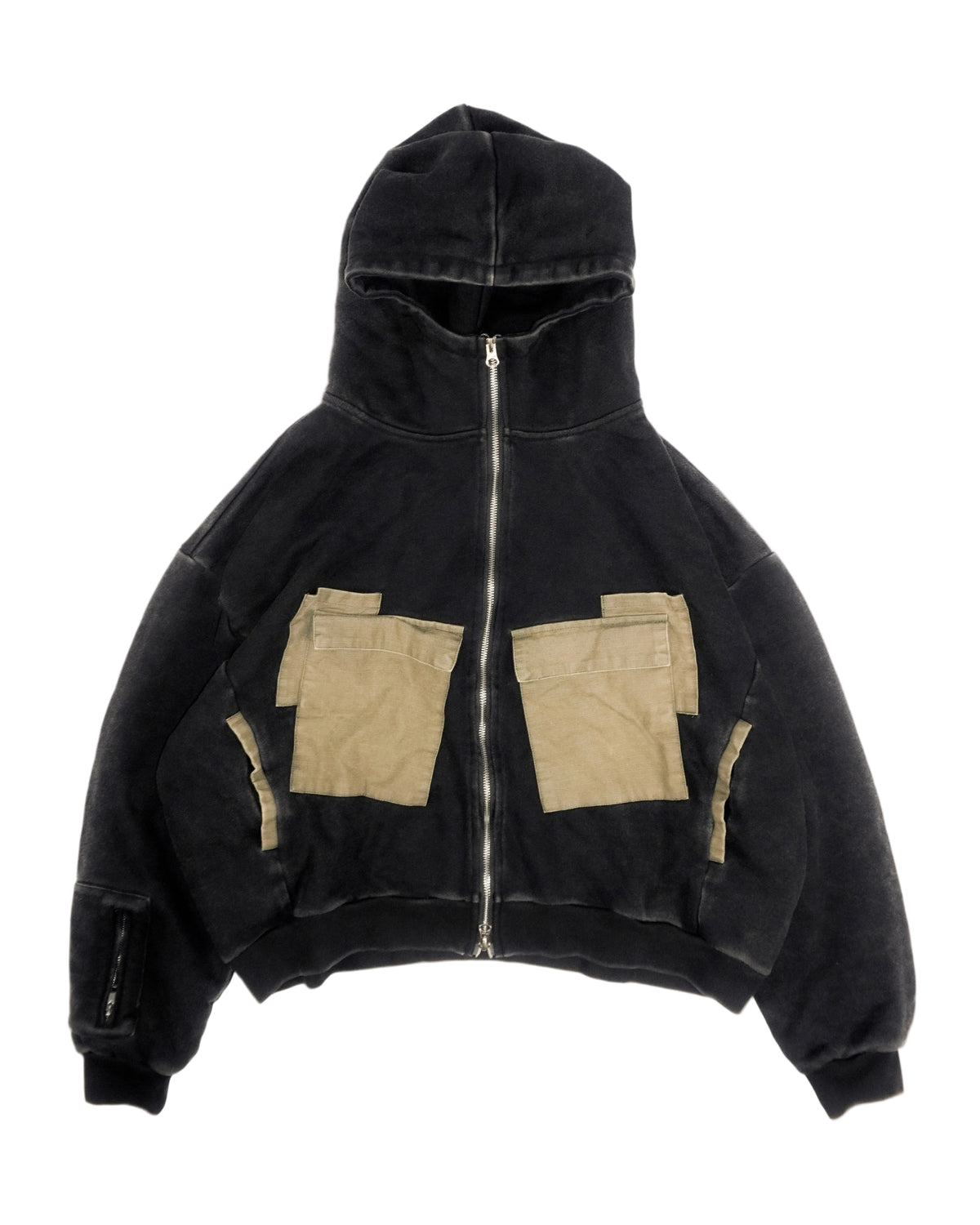 RIPSTOP PROTOTYPE ZIP CARGO HOODIE