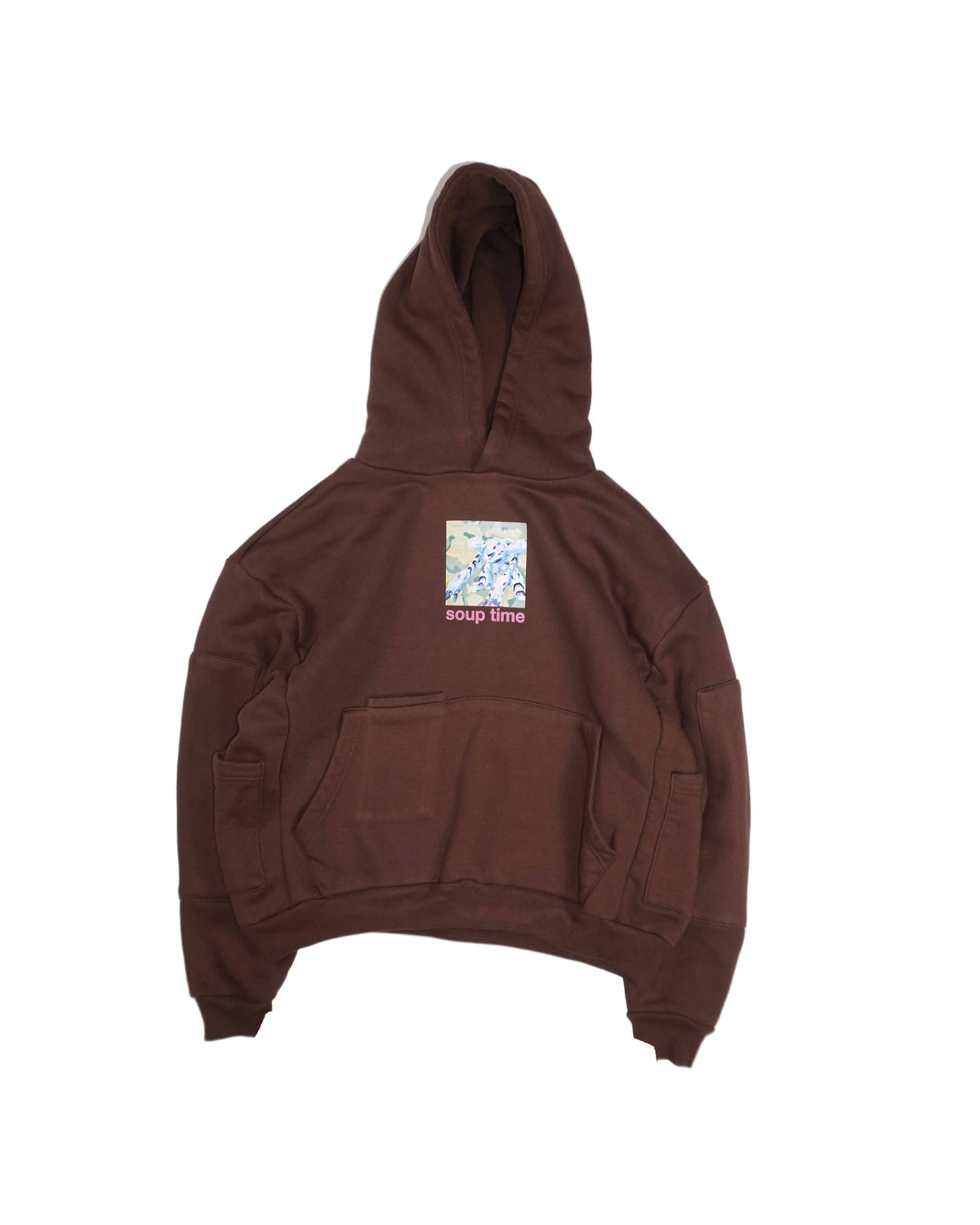 CAFE SOUP X AMULET CARPENTER HOODIE (soup time graphic)